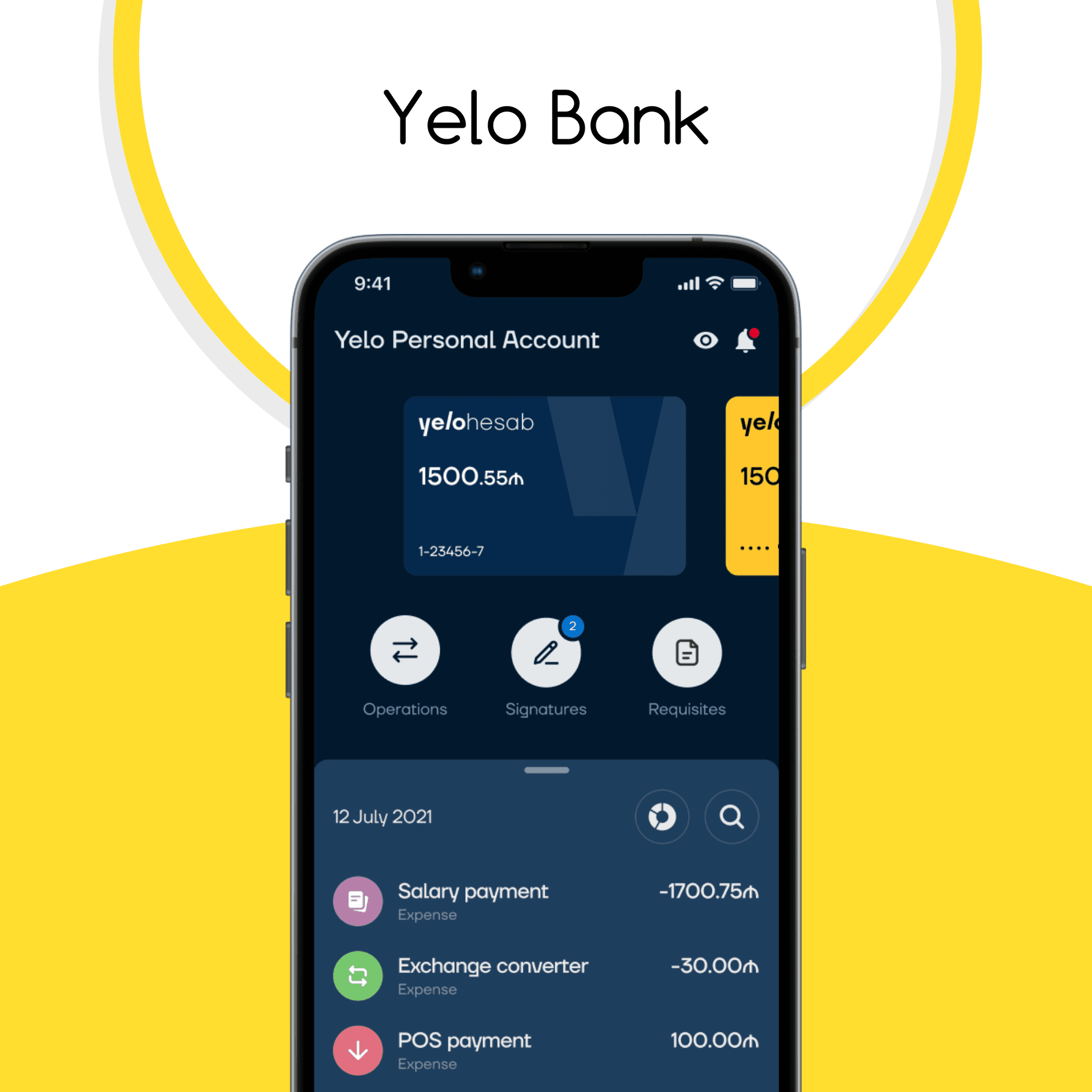 Yelo Bank project preview