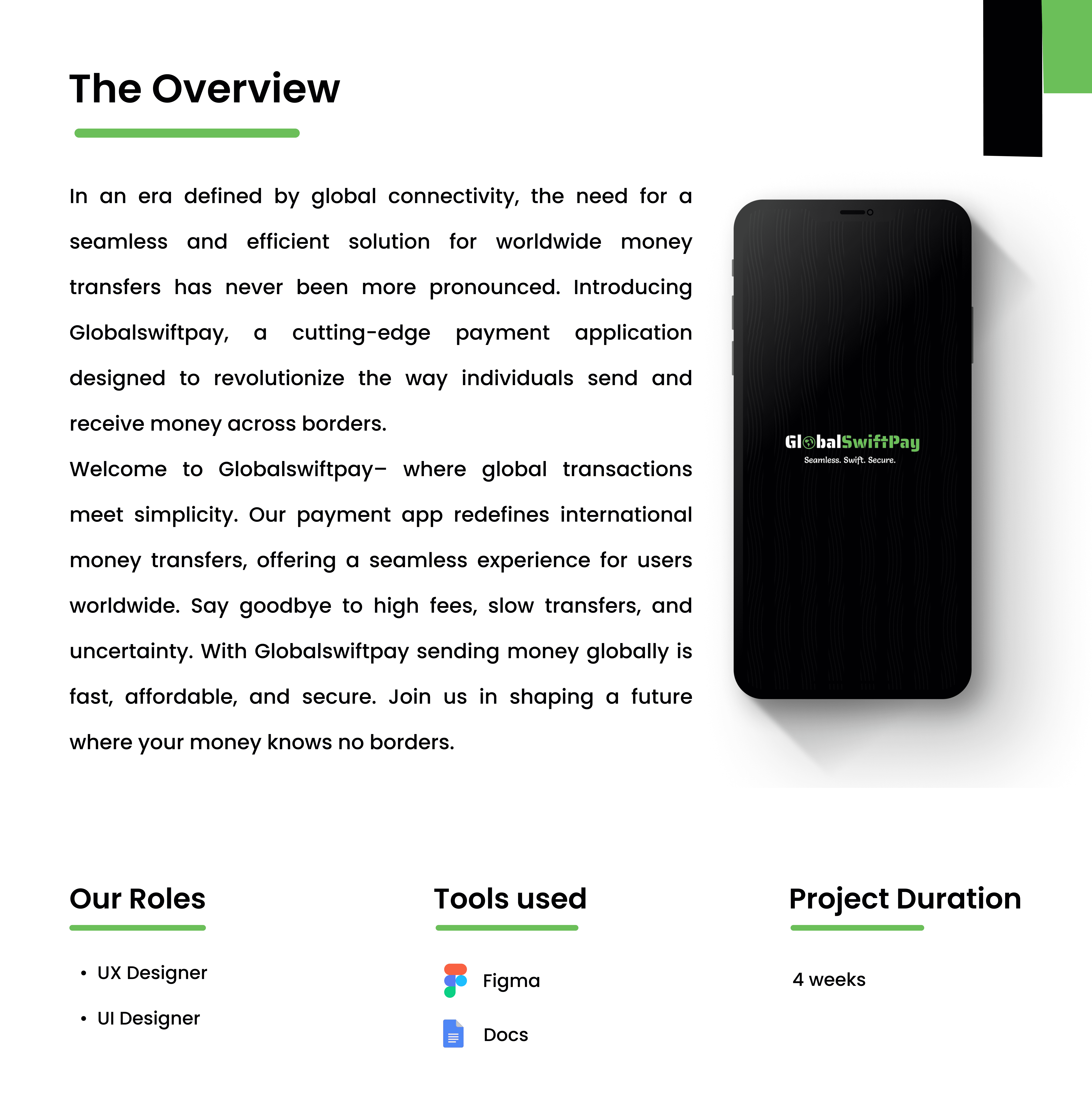 GlobalSwiftPay case study — page 2