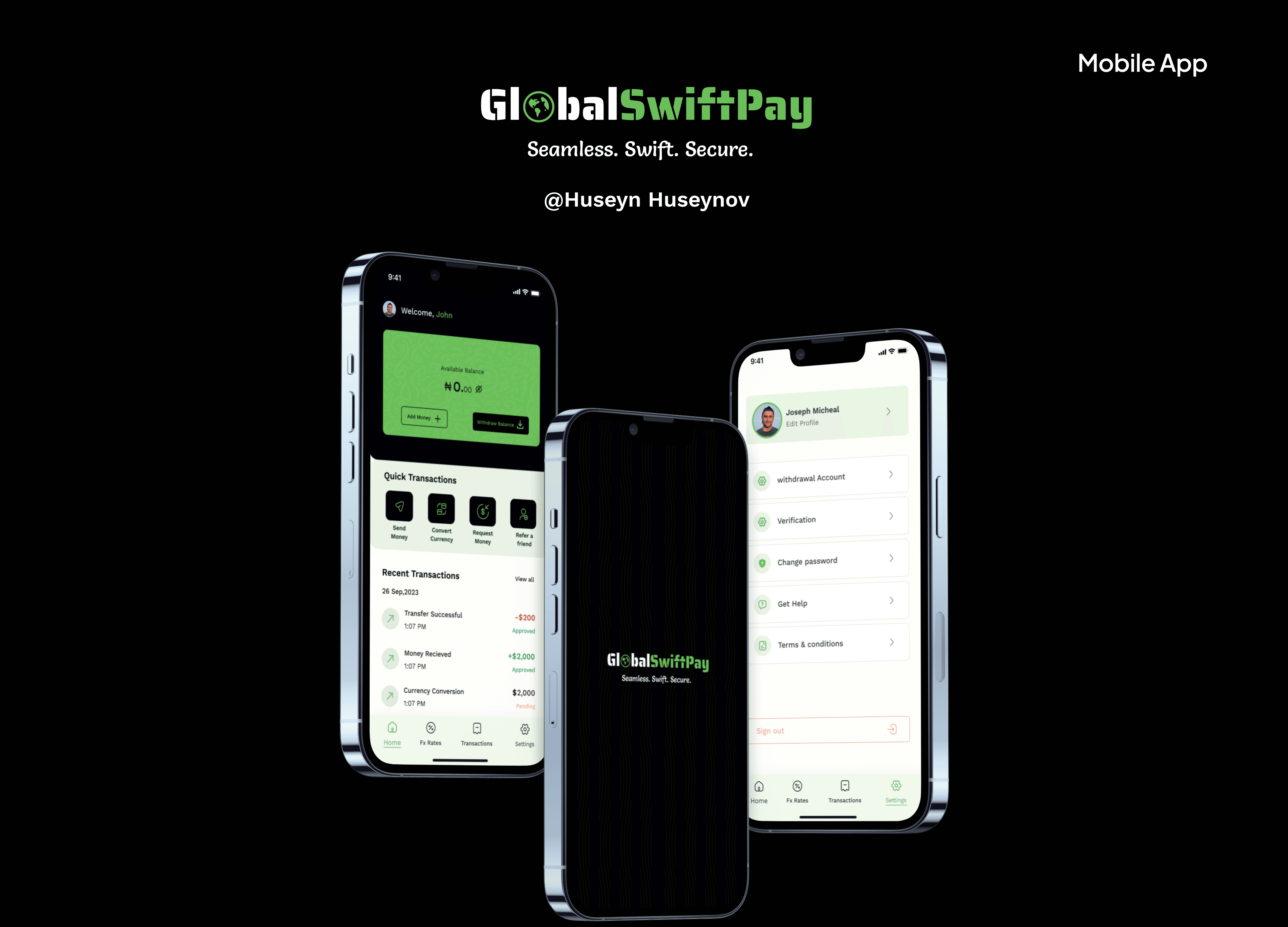 GlobalSwiftPay project preview